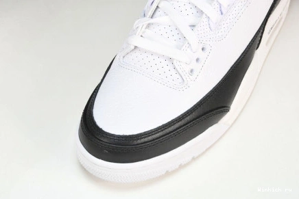 BLACK JORDAN WHITE AIR 3 FRAGMENT 1001